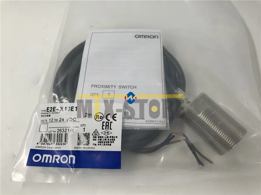 Датчик приближения Omron E2E-X10E1 23X0 12-24VDC Proximity Sensor