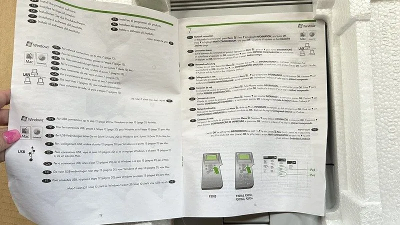 Лазерный принтер HP LaserJet P3015dn CE528A Workgroup Laser Printer TONER INCLUD — фото лота 2