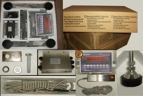 Весы Optima Scale OP-720-2K Build It Yourself 2,000 LBS Floor Scale Package — фото лота 1