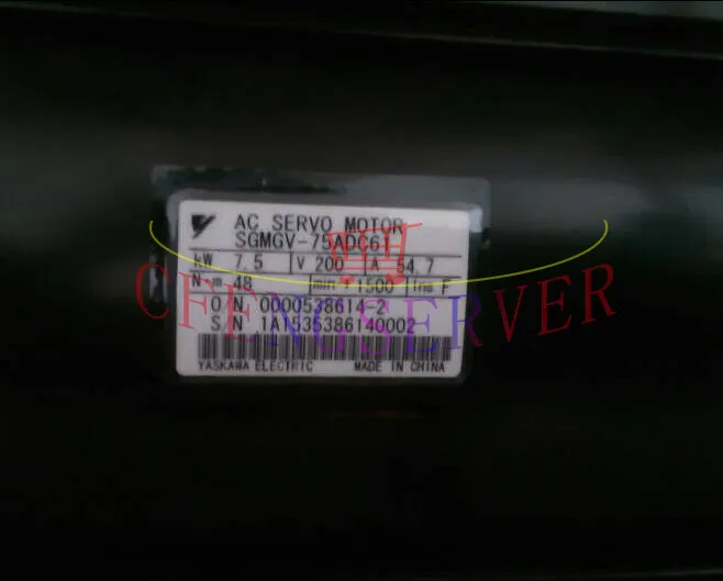 Серводвигатель Yaskawa Servo Motor SGMGV-75ADC61 1-Year