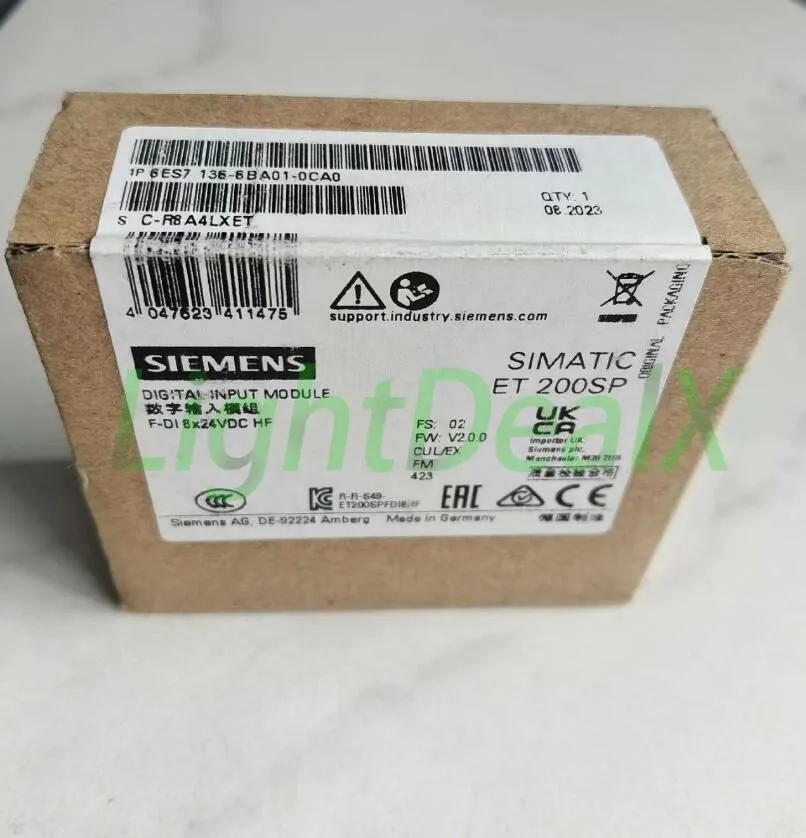 Модуль ввода-вывода Siemens 6ES7136-6BA01-0CA0 simatic ET 200SP US