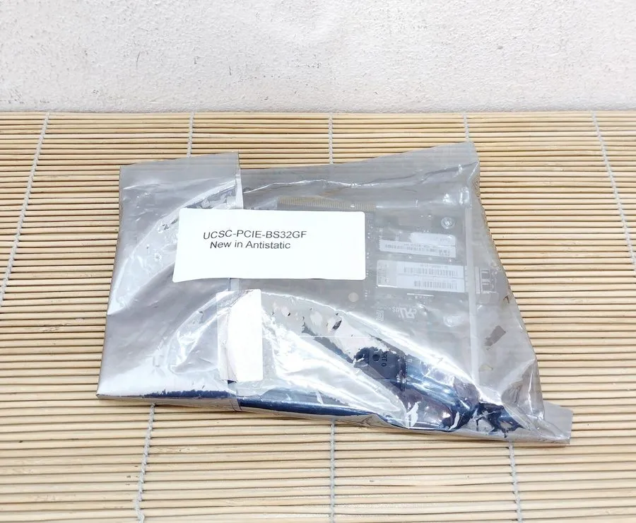 Контроллер Cisco UCSC-PCIE-BS32GF Single Port 32G Fibre Channel HBA