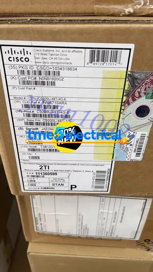 Коммутатор Cisco C9200L-48T-4G-E 48 Port Data Gigabit Switch