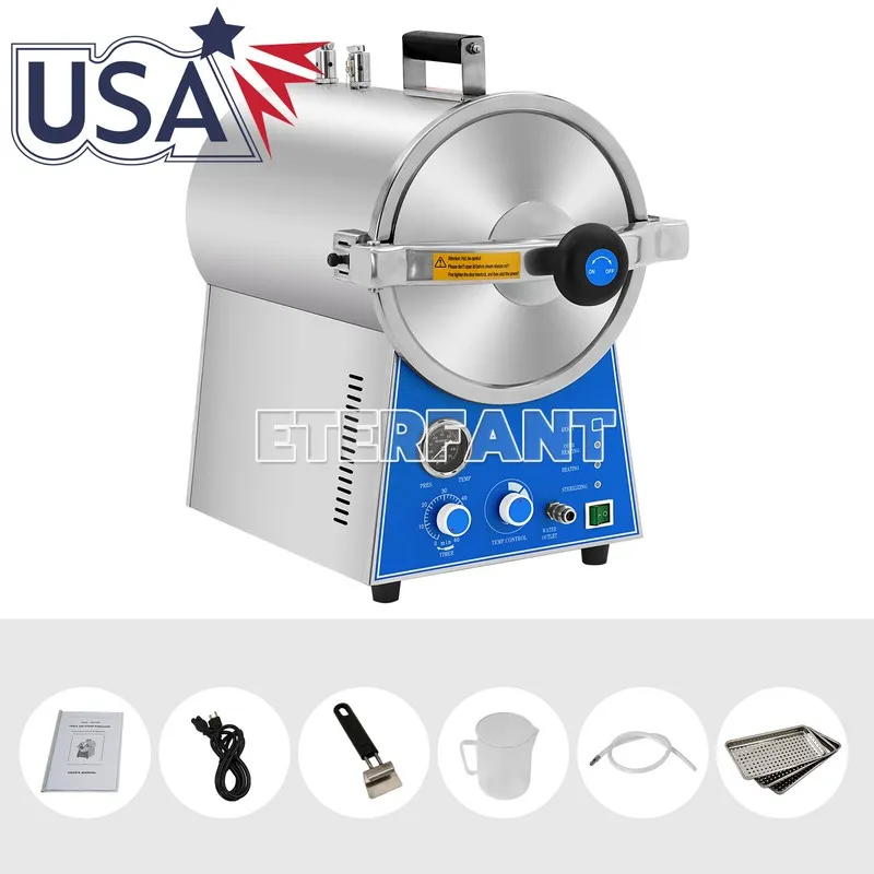Стерилизатор Medical 24L Autoclave Steam Sterilizer/27L UV Sterilizer Cabinet St