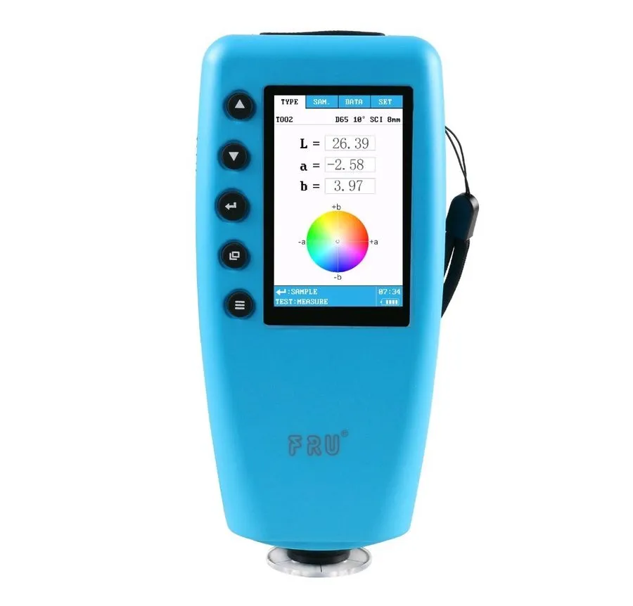 Лабораторный прибор Color Analyzer Fru Color Meter WR10QC Portable Digital Color — фото лота 1