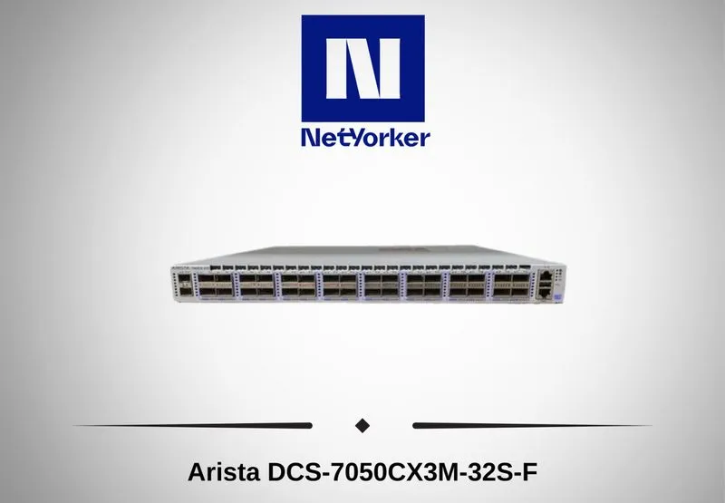 Коммутатор Arista DCS-7050CX3M-32S-F 32x 100GbE QSFP 2x SFP+ Data Center Switch
