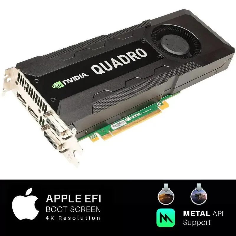 GPU-ускоритель NVIDIA QUADRO K5000 4GB DDR5 PCI EXPRESS x16 GRAPHIC CARD — фото лота 1