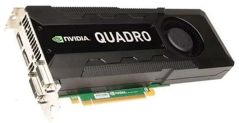 GPU-ускоритель NVIDIA QUADRO K5000 4GB DDR5 PCI EXPRESS x16 GRAPHIC CARD — фото лота 2