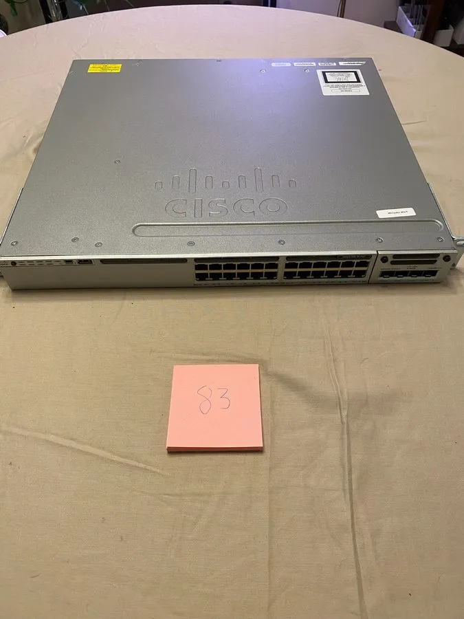 Коммутатор Cisco Catalyst WS-C3850-24T-E Switch 24 Port Gigabit 350W 30 DAYS