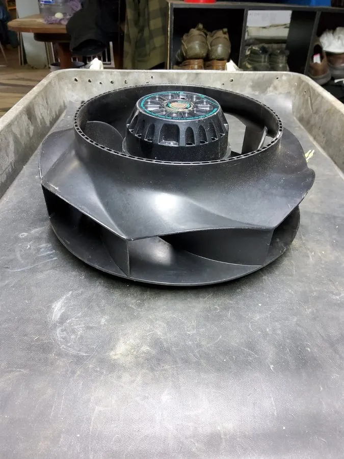 Вентилятор R2E250-RB06-01 Centrifugal fan 90-day — фото лота 1