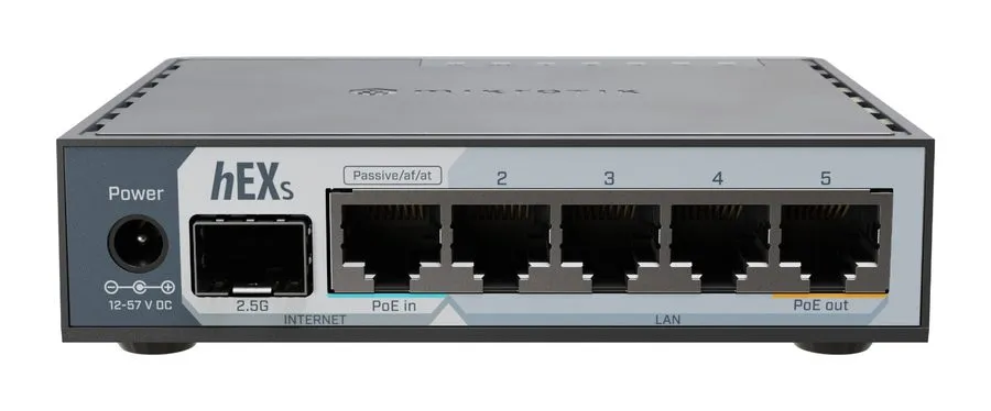 Маршрутизатор MikroTik hEX S 5 Ports Gigabit Ethernet Router RB760IGS SFP port — фото лота 1