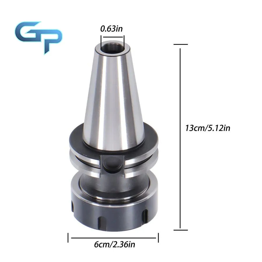 Режущий инструмент 3 Pc CAT40-ER40 Precision Collet Chucks 2.76” Gage 0.0001” TI