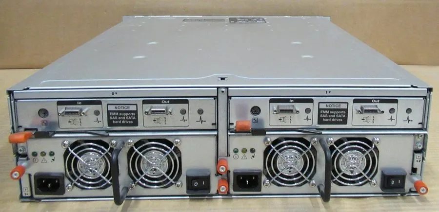 Блок питания Dell PowerVault MD1000 Storage Array 15x 3.5" SAS HDD Bays 2x EMM 2