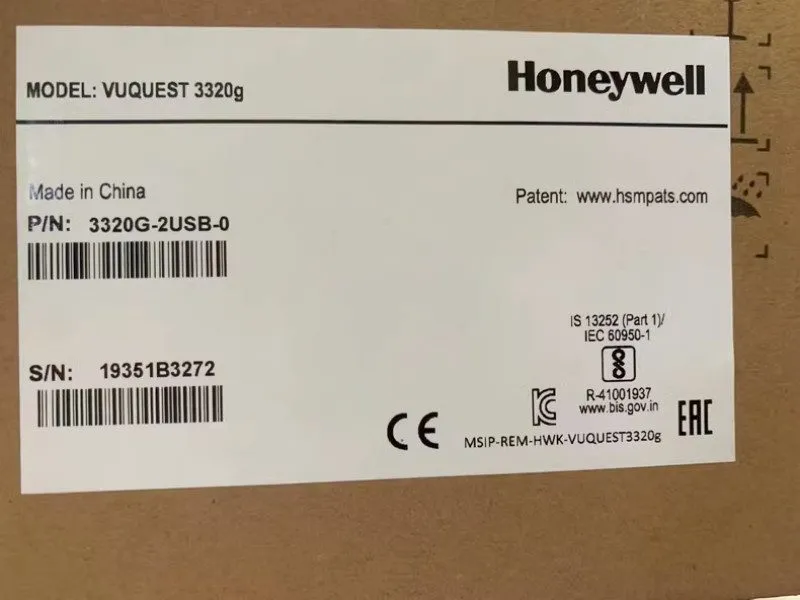 Сканер штрих-кода Honeywell 2D 3320G-2USB-0 with USB port Hand free Barcode Scan