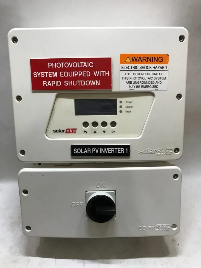 Инвертор SolarEdge Inverter SE5000H-US000BNU4 Single Phase Inverter DW