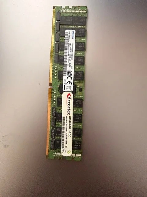 Модуль памяти Samsung 64GB DDR4 PC4-2666V Server RAM M386A8K40BM2-CTD7Q M386A8K4 — фото лота 1