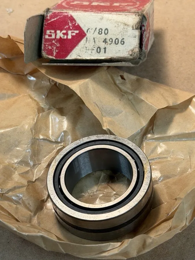 Подшипник SKF NA4906 2RS MACHINED NEEDLE ROLLER BEARING 30x47x18mm — фото лота 1