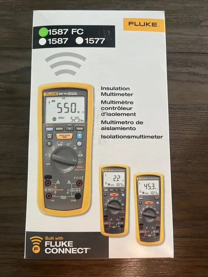 Мультиметр Fluke 1587FC True-RMS Megohmmeter/Insulation Resistance Tester and Mu