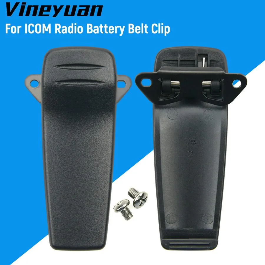 Клипса на ремень 20X Walkie Talkie Belt Clip для ICOM BP-209 BP-210 BP-222 BP-20 — фото лота 1