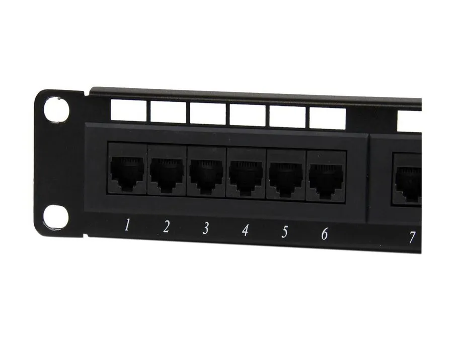 Патч-панель StarTech 24 Port 1U Rackmount Cat 6 110 Patch Panel (C6PANEL24)