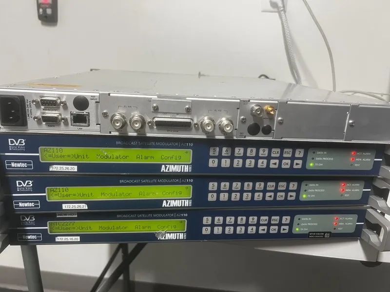 Спутниковое оборудование Newtec AZ110 NTC/2277/XF DVB Broadcast Satellite Modula — фото лота 2