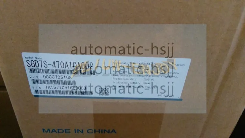 Сервопривод Yaskawa servo drives SGD7S-470A10A002