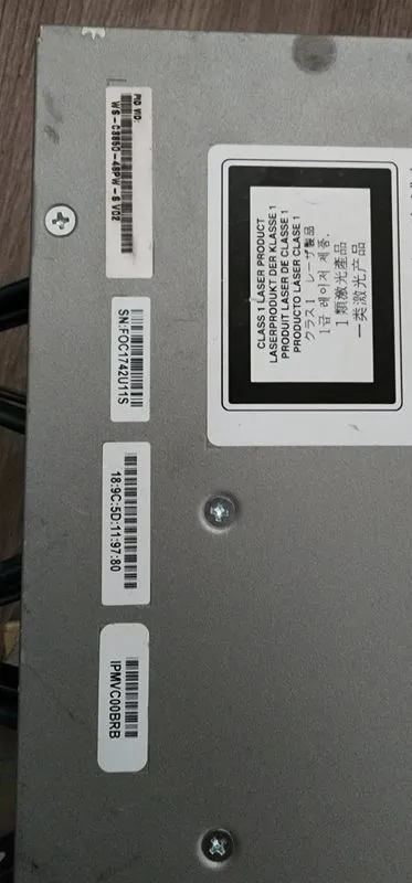 Коммутатор Cisco WS-C3850-48PW-S 48-Port PoE IP Wireless LAN Switch NM-2-10G — фото лота 1