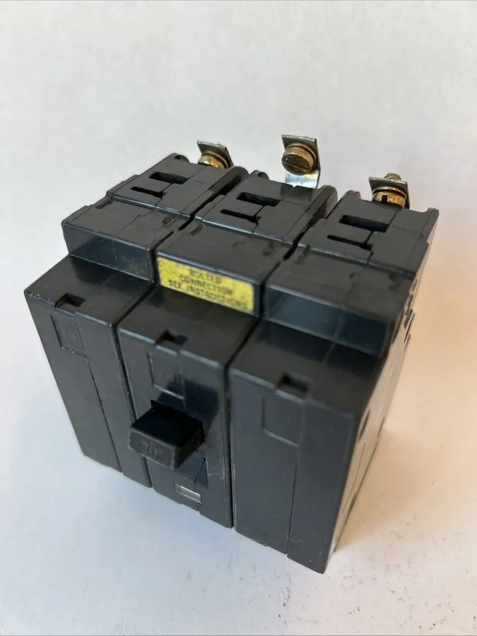 Автоматический выключатель SQUARE D EHB34020 EHB 3 POLE 20 AMP 480v CIRCUIT BREA