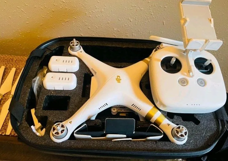 Оптико-электронная система DJI Phantom 3 Pro Professional Drone 4K 3-Axis Gimbal — фото лота 1