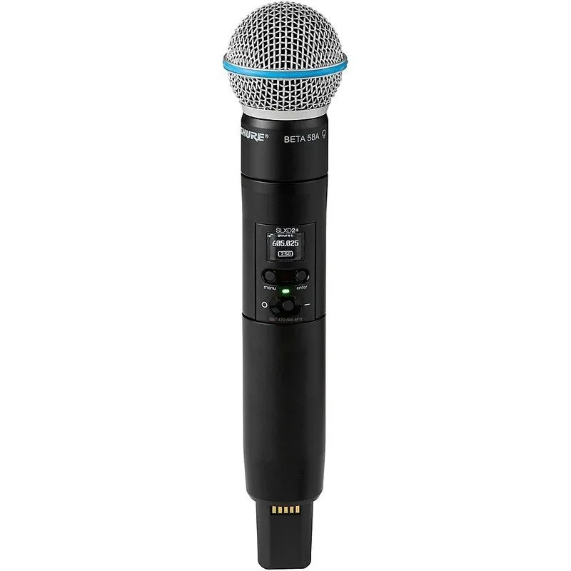 Радиосистема Shure SLXD24D+/B58 Digital Wireless Dual Handheld Microphone System