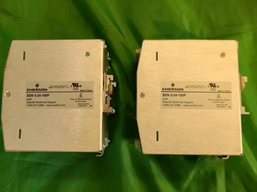 Блок питания Emerson SolaHD SDN 5-24-100P Power Supply 24VDC 5A 120W DIN Rail Mo — фото лота 2