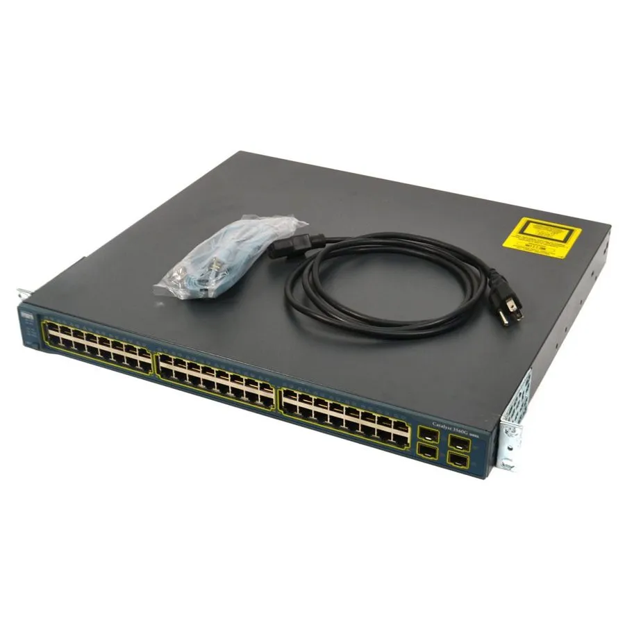 Коммутатор Cisco Catalyst 3560G WS-C3560G-48TS-S 48-Port Ethernet Switch *Non-Po