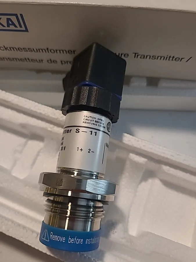 Датчик давления WIKA Pressure Transmitter S-11...0-30 PSI..10-30VDC #8395746.. — фото лота 2