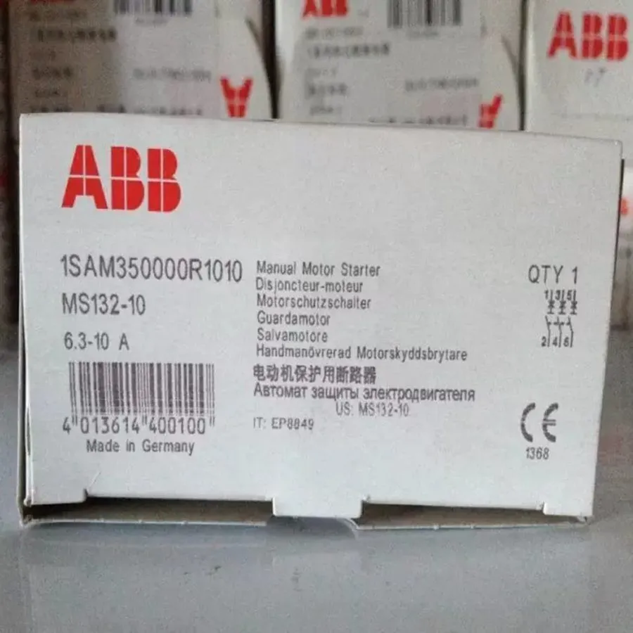 Автоматический выключатель ABB MS132-10 (6.3-10A) Motor Protection Circuit Break