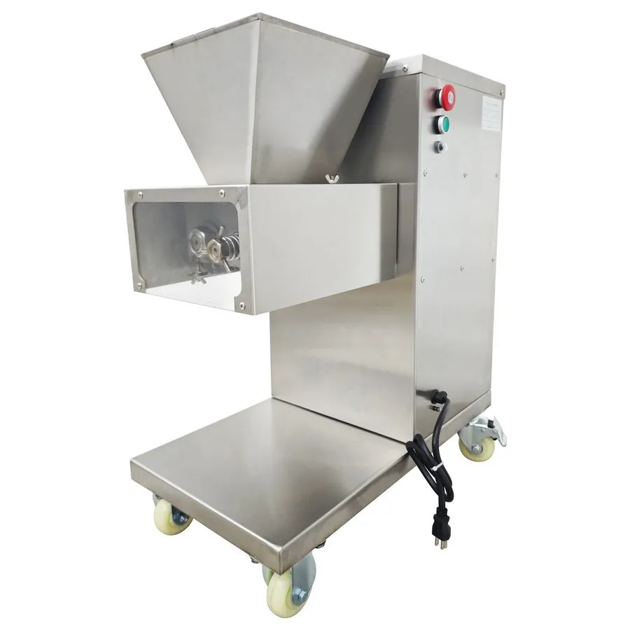 Слайсер 110V Commercial Electric Meat Slicer Cutter with 3mm Blade Output 800KG/