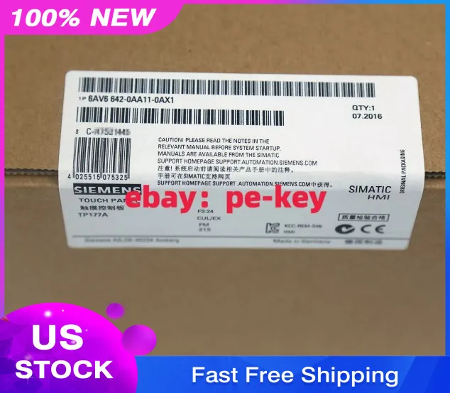 Панель оператора 6AV6642-0AA11-0AX1 HMI Touch Panel TP 177A 57
