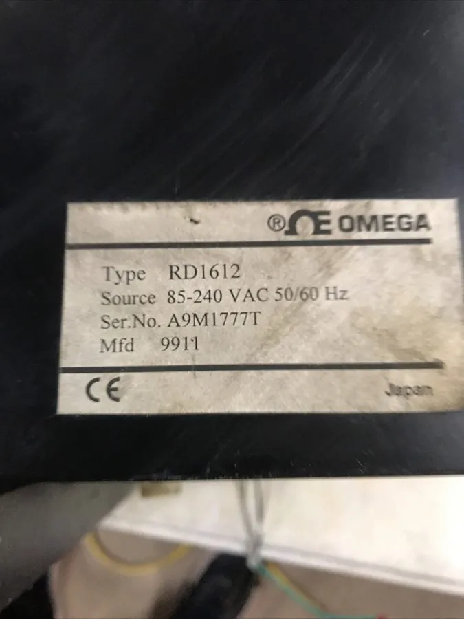 Регистратор OMEGA CHART RECORDER RD1612 — фото лота 2
