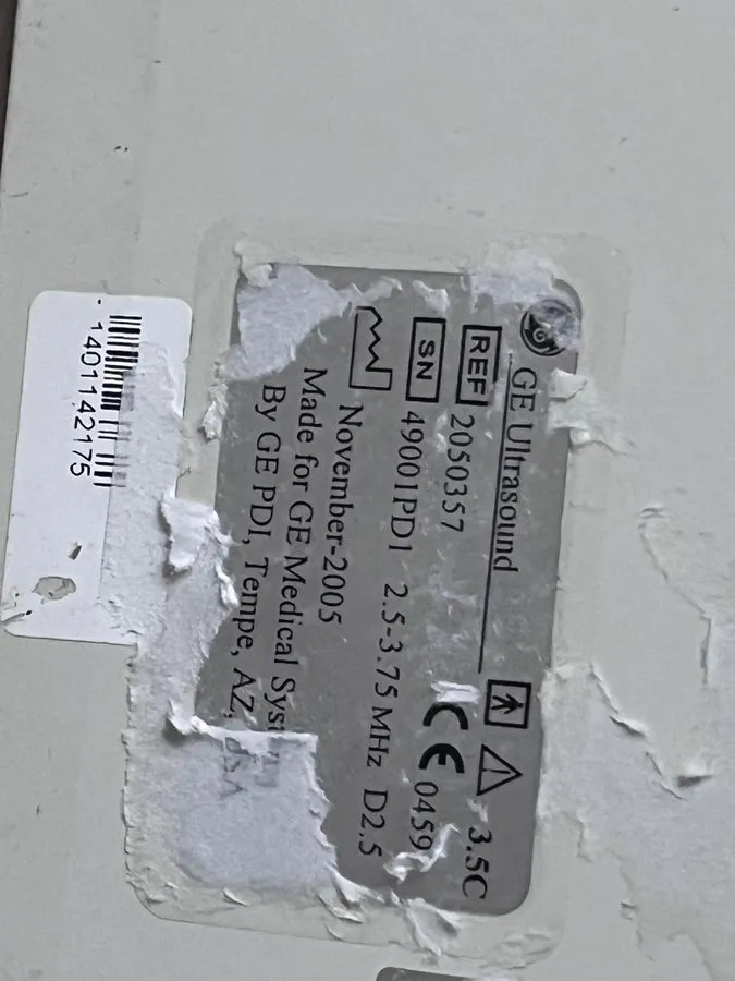 УЗИ-датчик GE 3.5C Convex Array Ultrasound Transducer Probe Model 2050357 27246