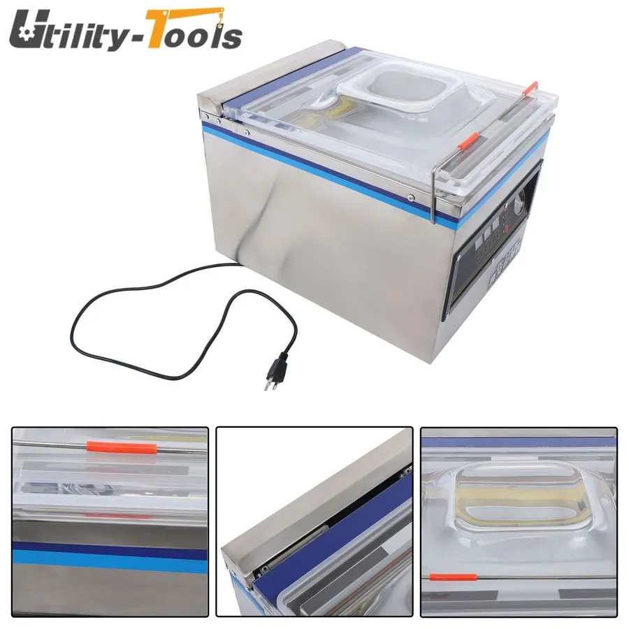 Вакуумный упаковщик 320W Commercial Chamber Vacuum Sealer Packing Machine Vacuum