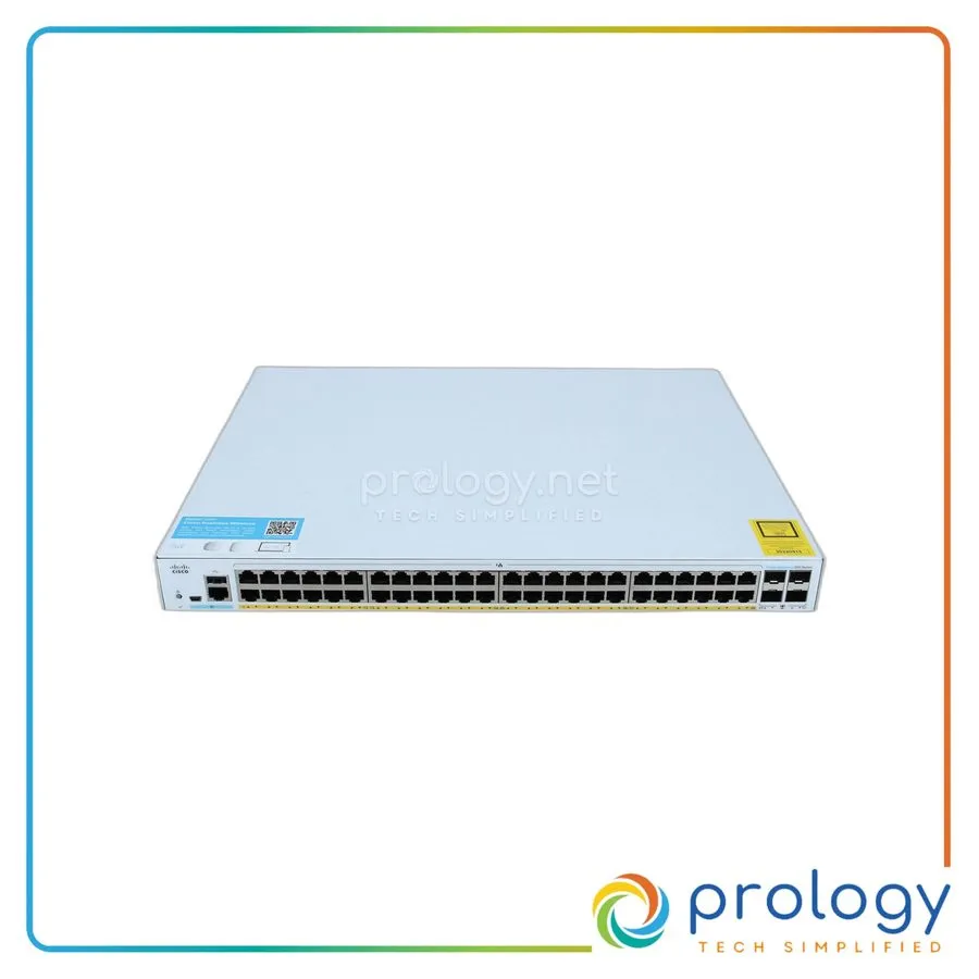 Коммутатор Cisco CBS350-48P-4G 48-Port Gigabit PoE+ Managed Switch 370W 4x SFP