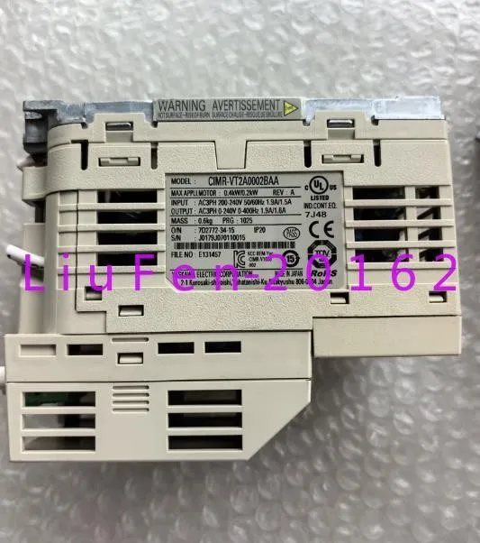 Частотный преобразователь YASKAWA V1000 CIMR-VT2A0002BAA 0.4kw / 0.2kw INVERTER