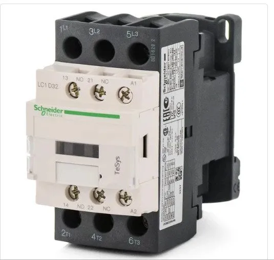 Контактор LC1D32G7 IEC contactor, TeSys Deca, Nonreversing, 32A, 20HP at 480VAC