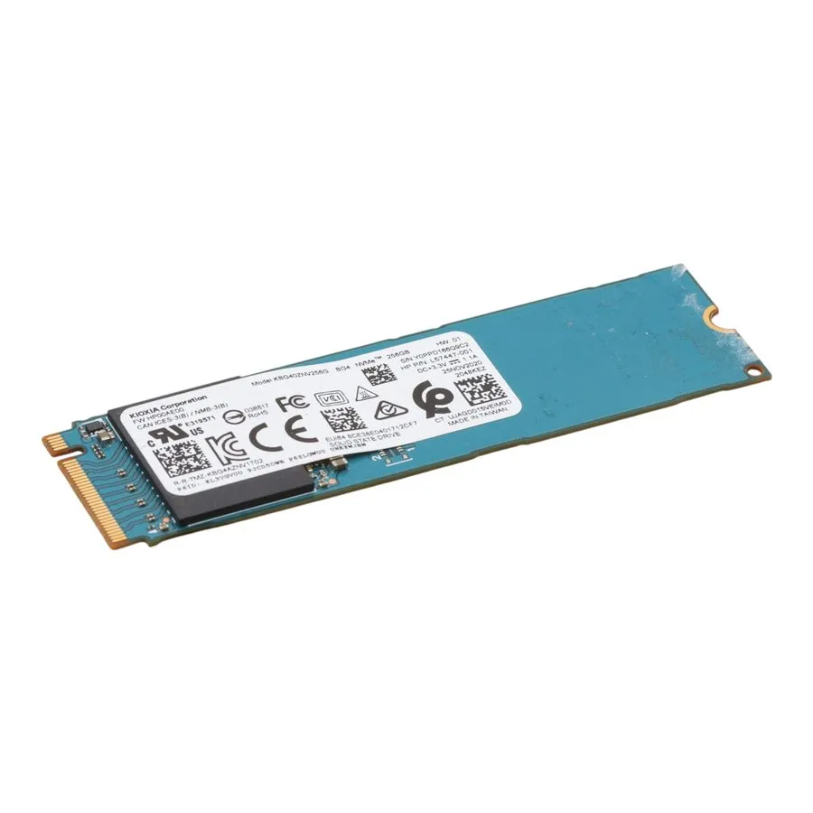 SSD-накопитель HP 256GB NVMe 2280 M.2 PCIe Gen 3.0 x4 SSD Kioxia BG4 Series L574