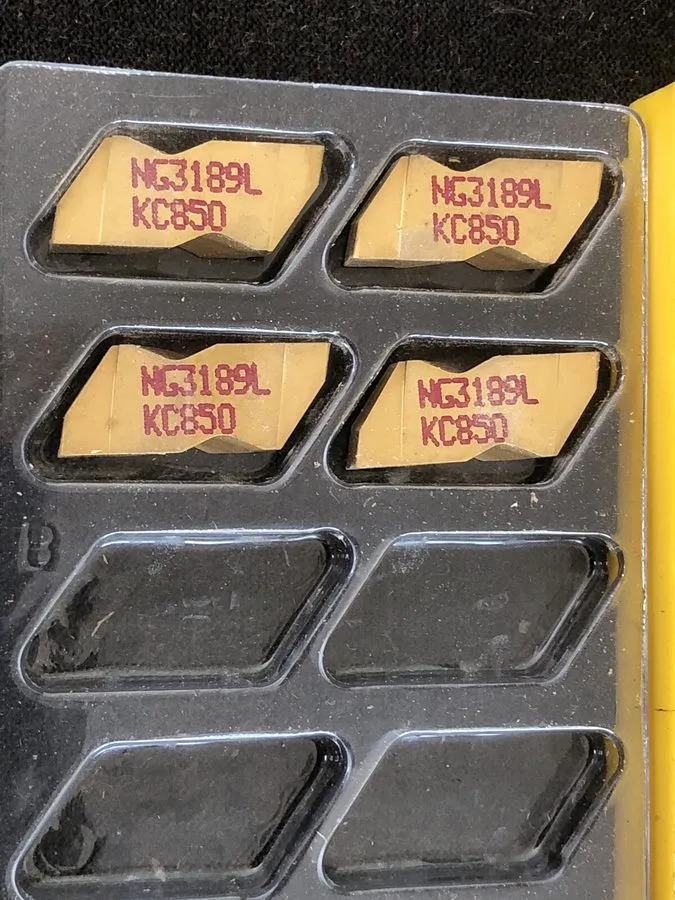 Режущий инструмент Kennametal carbide insert grooving, parting NG3189L KC5010 qt
