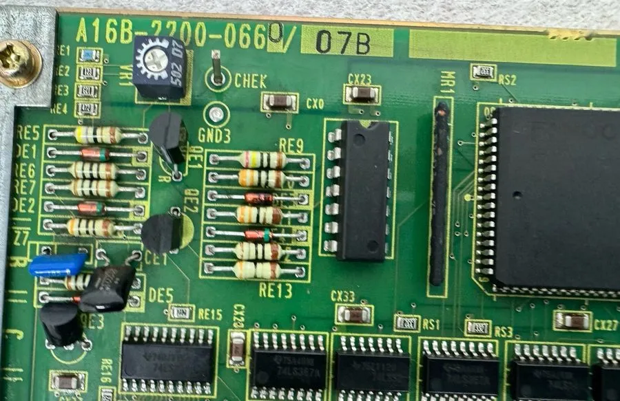 Плата ЧПУ Fanuc A16B-2200-0660/07B Operator Interface Control Circuit Board — фото лота 1