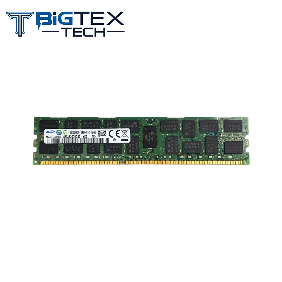 Модуль памяти Samsung 16GB 2Rx4 PC3L-12800R M393B2G70DB0-YK0 DDR3 1600MHz Reg EC