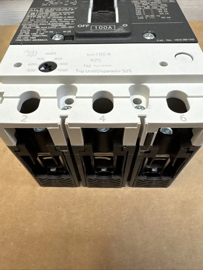 Автоматический выключатель SIEMENS 3VL2110-2KN33-0AA0 100A 3P VL CIRCUIT BREAKER — фото лота 2