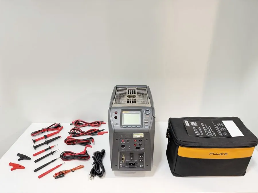 Калибратор Fluke 9144 Field Metrology Well 50 °C to 660 °C Temperature Calibrato — фото лота 1