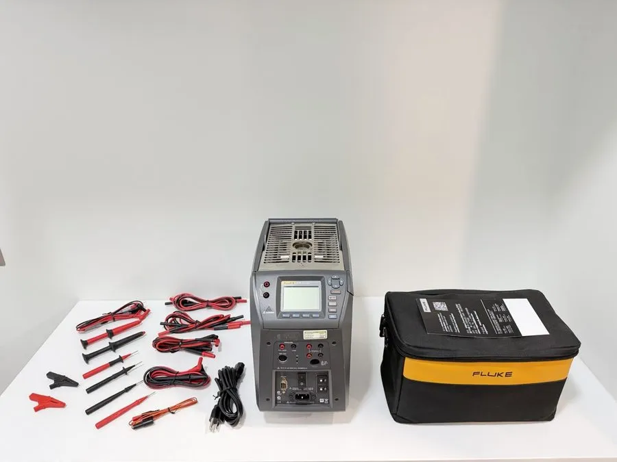 Калибратор Fluke 9144 Field Metrology Well 50 °C to 660 °C Temperature Calibrato — фото лота 2