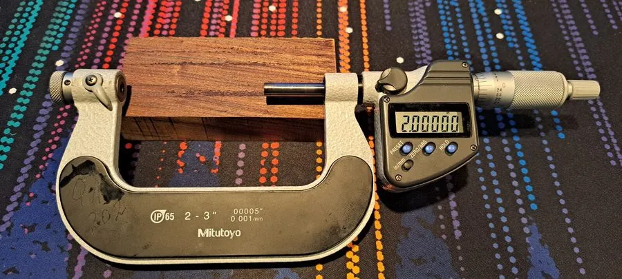 Микрометр 2-3" Mitutoyo Digital Thread Micrometer w/ SPC Port 326-353